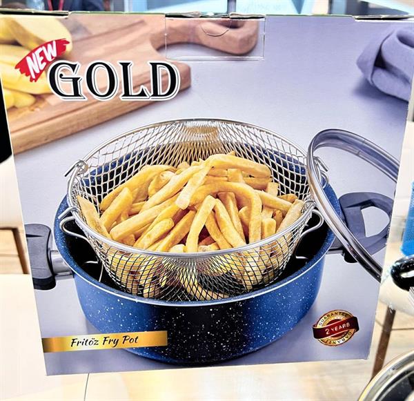 Oil Fryer Basket 24cm with Net